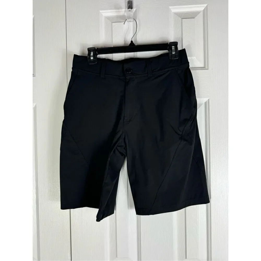 NWT Hylete Mens Black Shorts Size 30W